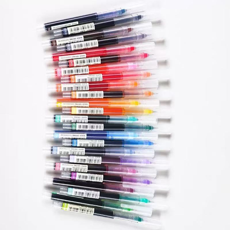 Art Craft Notebook - مجموعة أقلام جل سائلة مستقيمة بـ