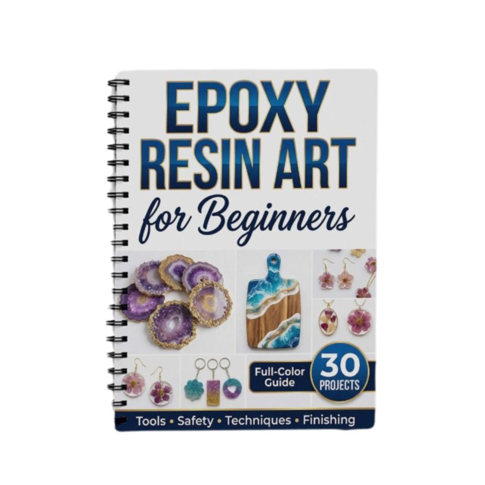 Art Craft Notebook - دليل فن الإيبوكسي خطوة بخطوة: 30