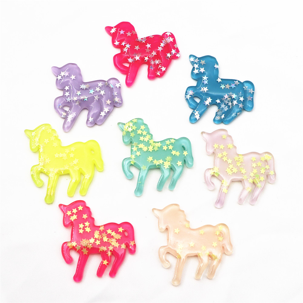 Art Craft Unicorn - 10 قطعة مزيج الألوان لطيف الكرتون