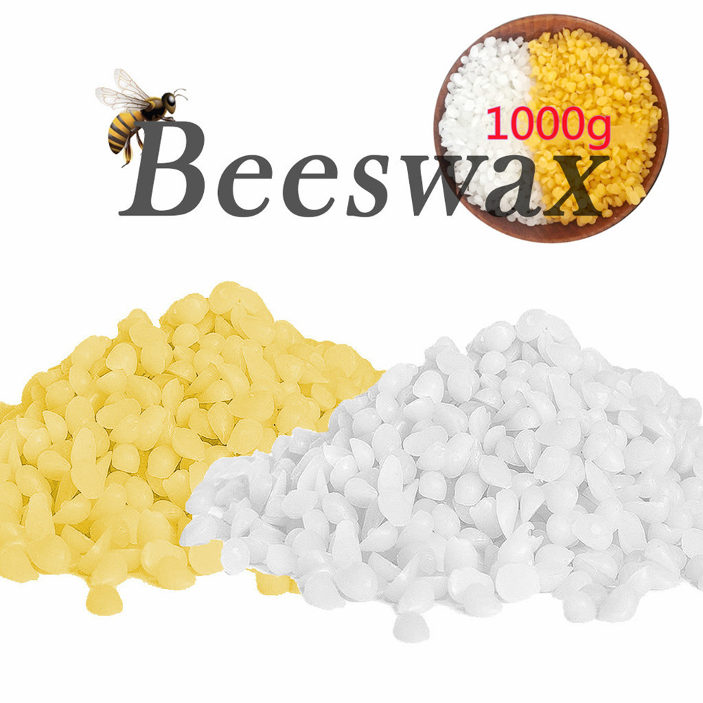 Candle Making Wax - 1000g شمع العسل الطبيعي النقي 100%