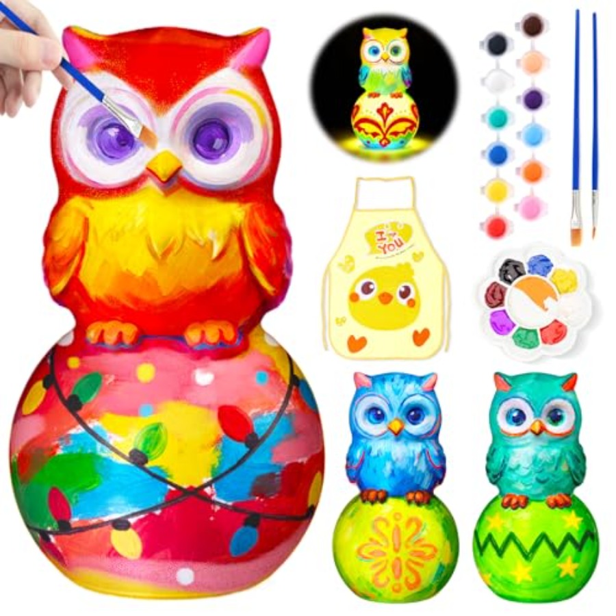 Art Craft Kits - طقم رسم على المصابيح، فنون وحرف