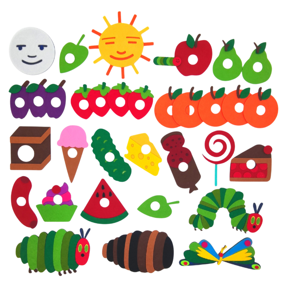 Art Craft Preschool - لعبة دودة الجوع، كتب مصورة إنجليزية،