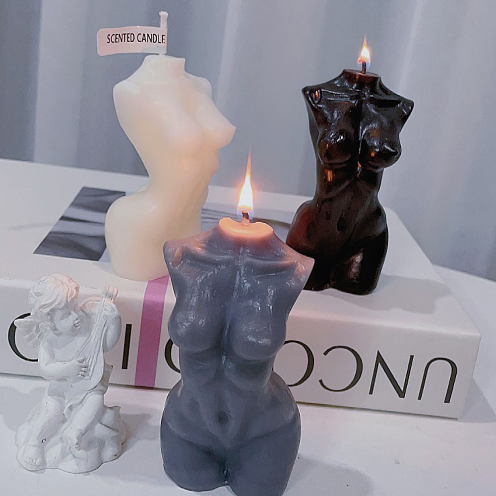 Candle Making Wax - شمعة معطرة على شكل جسم أنثوي