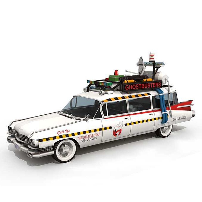 Art Craft Center - Ghostbusters سيارة Ecto-1A 1:20 اوريغامي الفن
