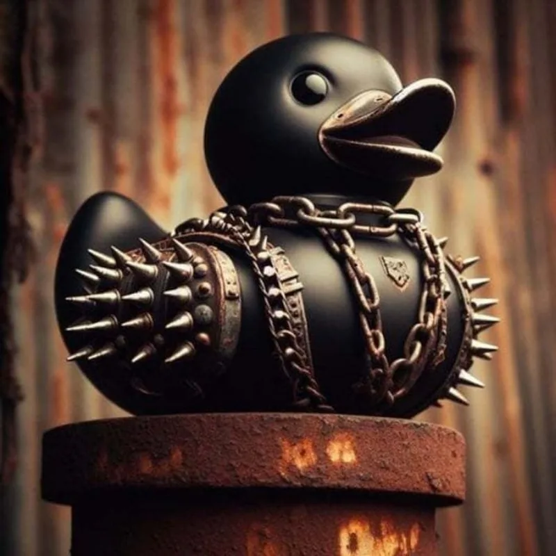 زخرفة لوحة عدادات سيارة بطة صخ - مراجعة Art Craft Duck وسعره