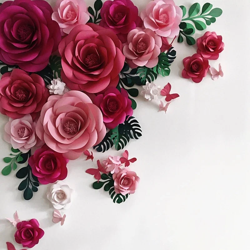 DIY الاصطناعي الكبير ورقة زهور - مراجعة Art Craft Event وسعره