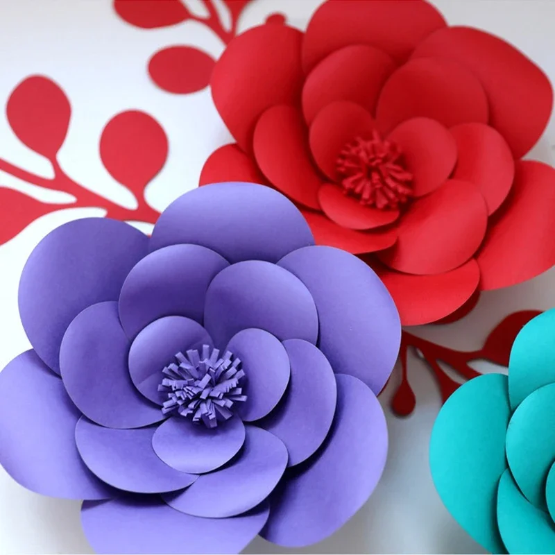 DIY الاصطناعي الكبير ورقة زهور - مراجعة Art Craft Event وسعره