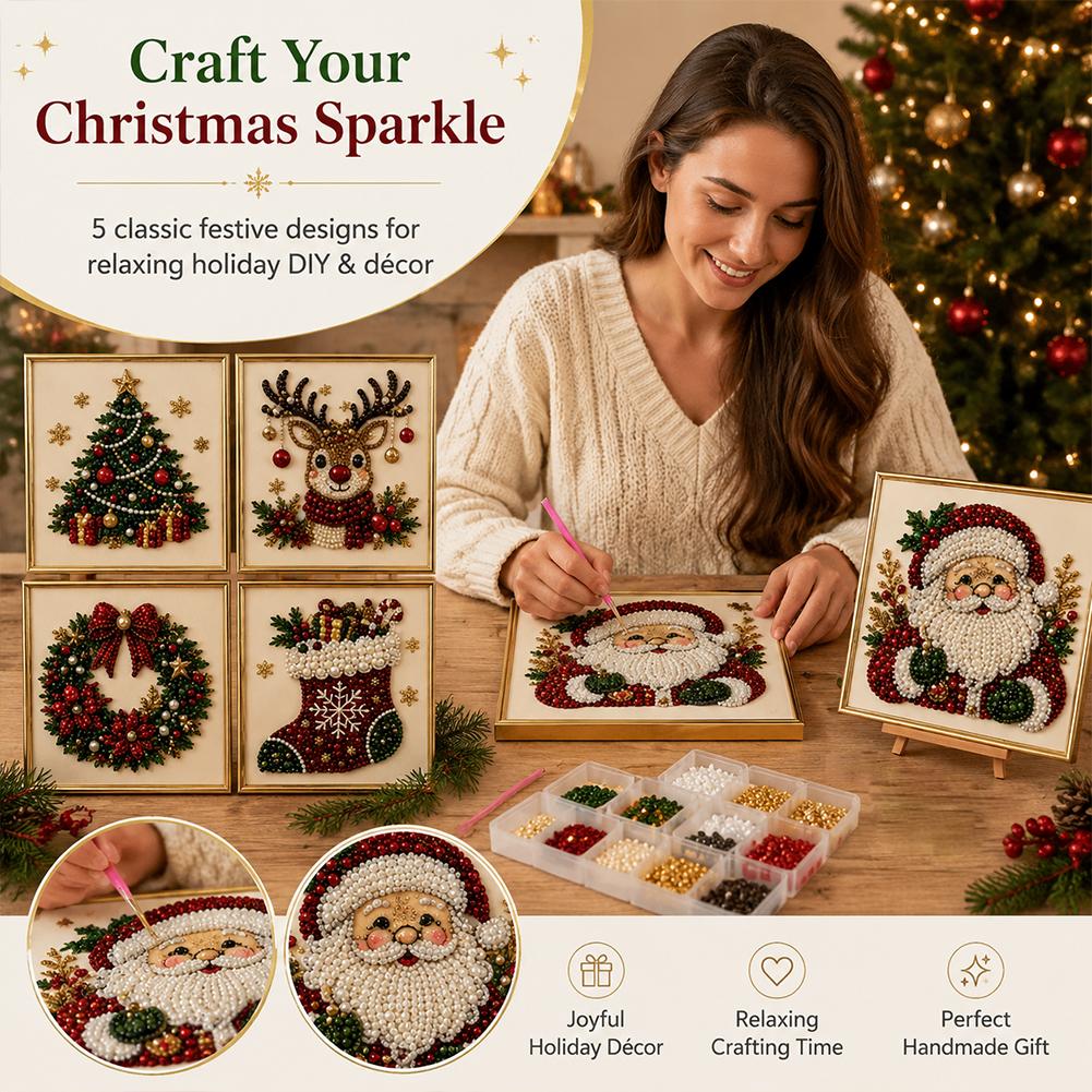 طقم فني لتطريز اللؤلؤ على شكل  - مراجعة Art Craft Kits وسعره