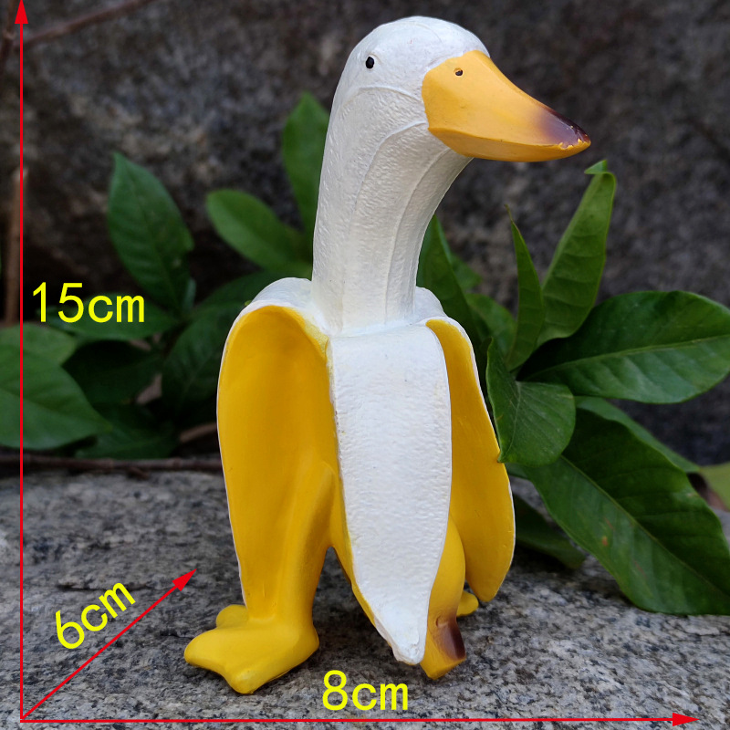 الموز بطة الإبداعية حديقة ديكو - مراجعة Art Craft Duck وسعره