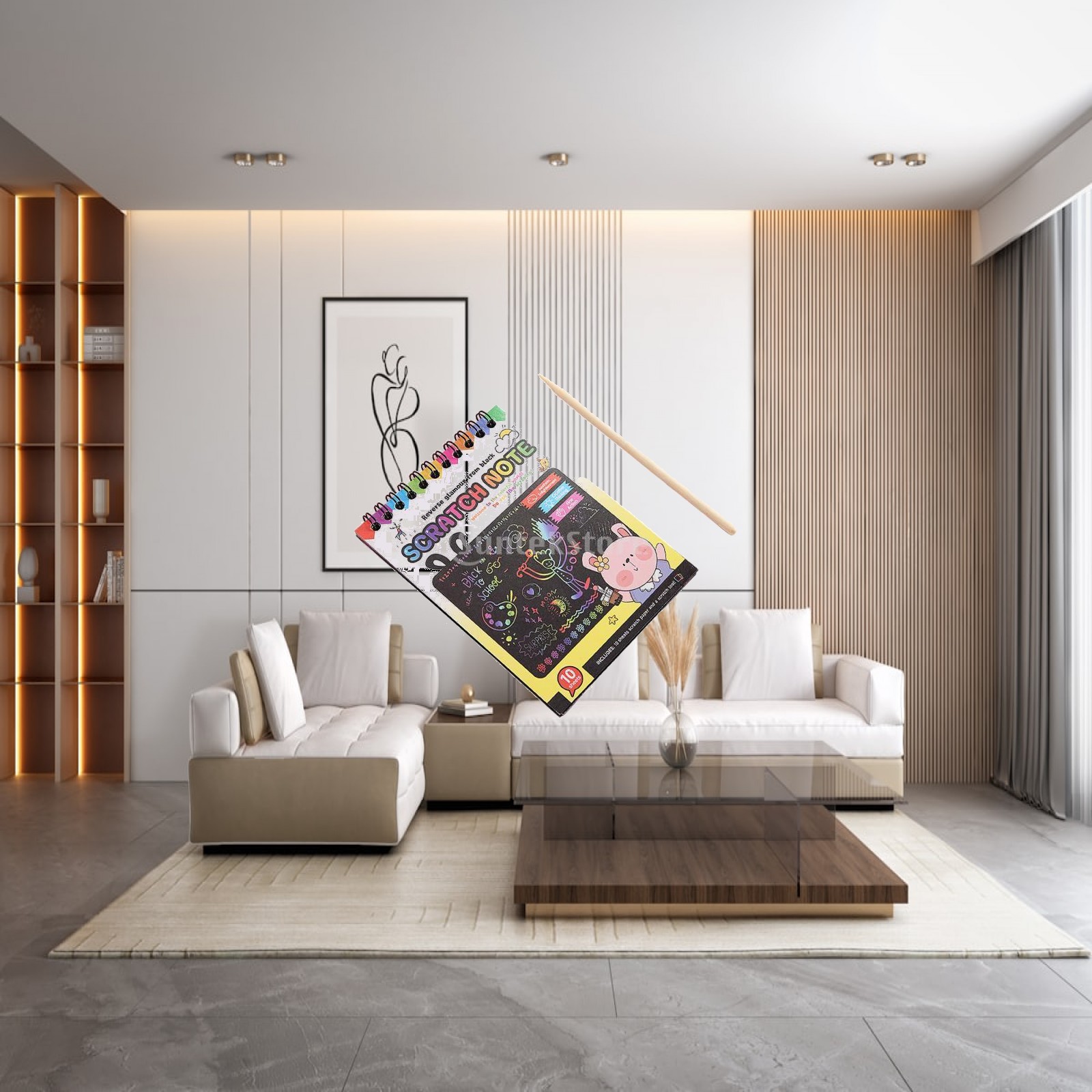 دفتر ملاحظات إبداعي للرسم والت - مراجعة Art Craft Notebook وسعره