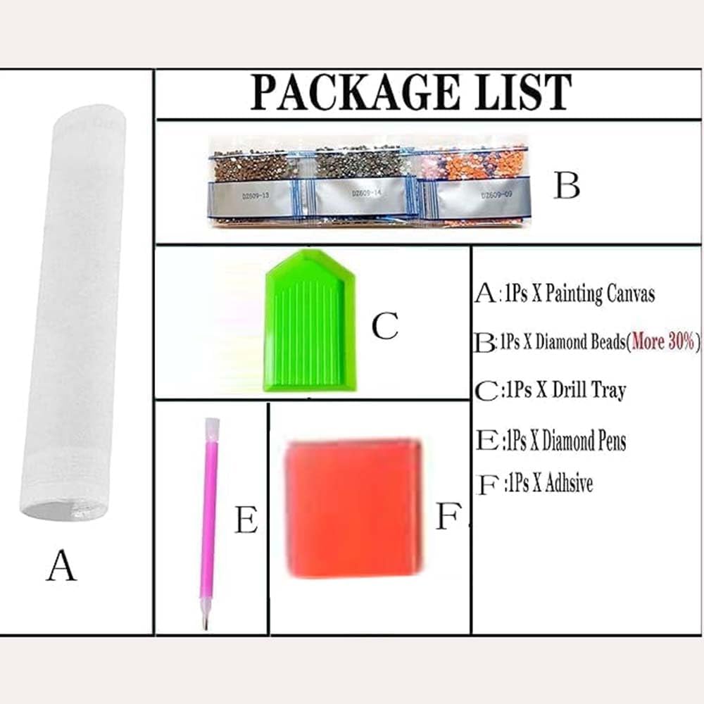 مجموعات رسم بالألماس على شكل س - مراجعة Art Craft Resin وسعره