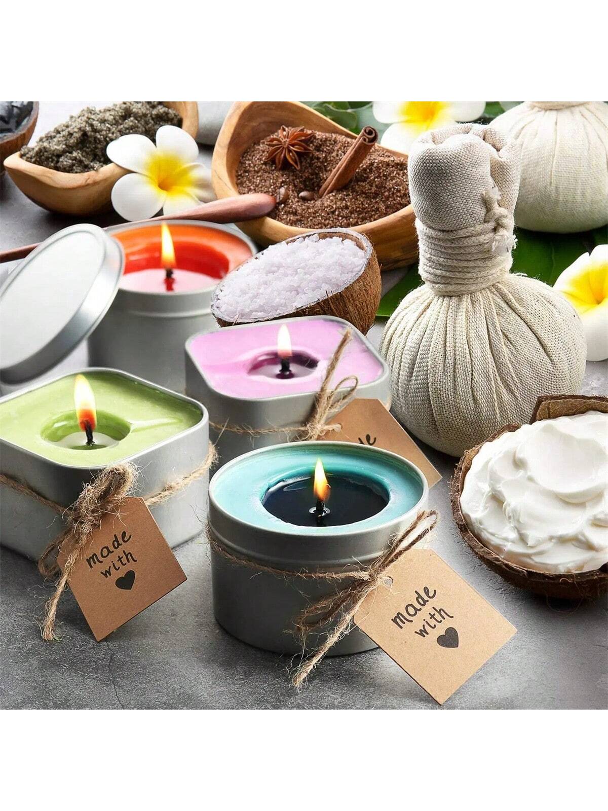 500 جرام/1 كجم شمع الصويا النق - مراجعة Candle Making Wax وسعره