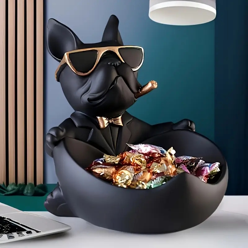 تمثال كلب بولدوغ بتصميم نظارات - مراجعة Art And Craft Sunglasses وسعره