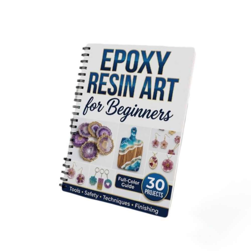 دليل فن الإيبوكسي خطوة بخطوة:  - مراجعة Art Craft Notebook وسعره
