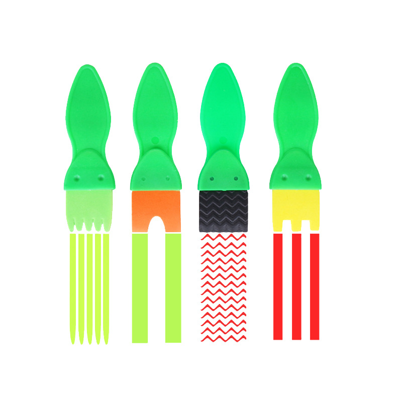 الأطفال طفل الإسفنج ختم مجموعة - مراجعة Art Craft Toddlers وسعره