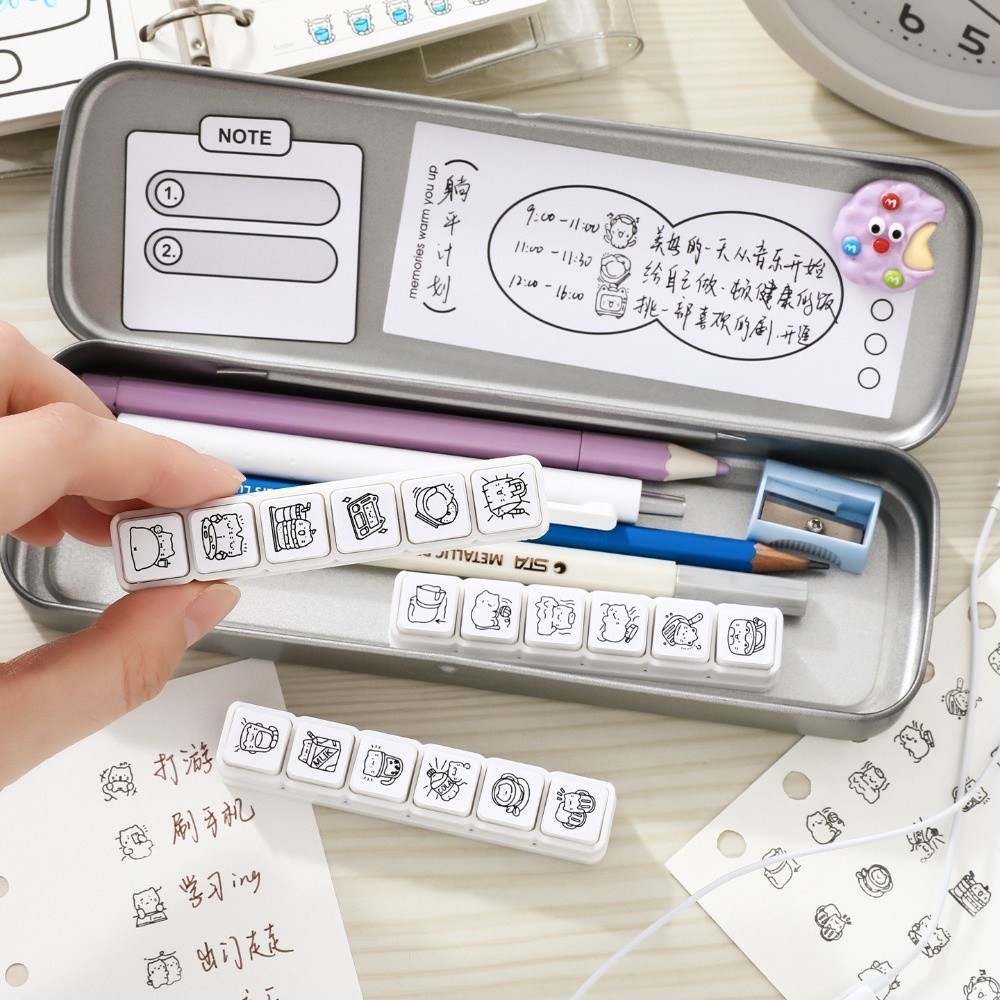 6 قطع من أختام مطاطية بيضاء بت - مراجعة Art Craft Board وسعره