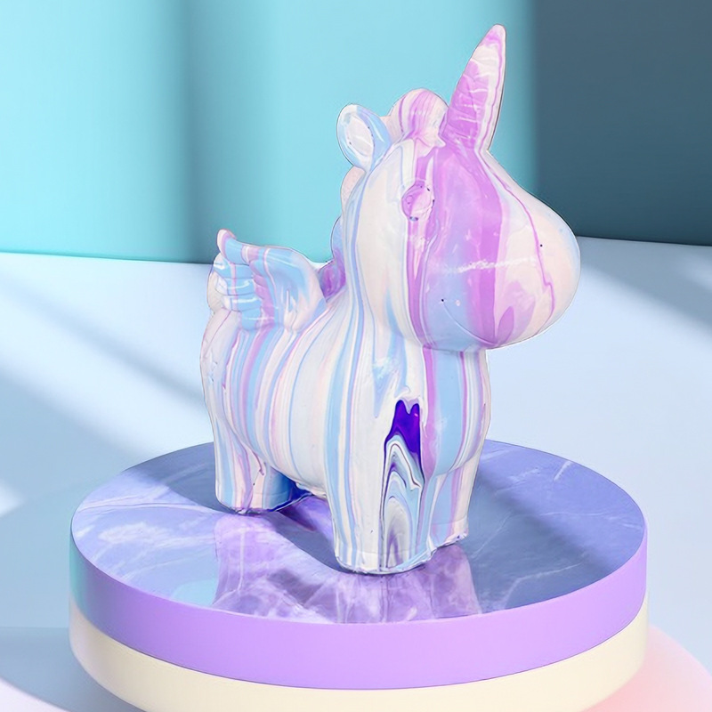 مجموعة دهانات أكريليك سائل وحي - مراجعة Art Craft Unicorn وسعره
