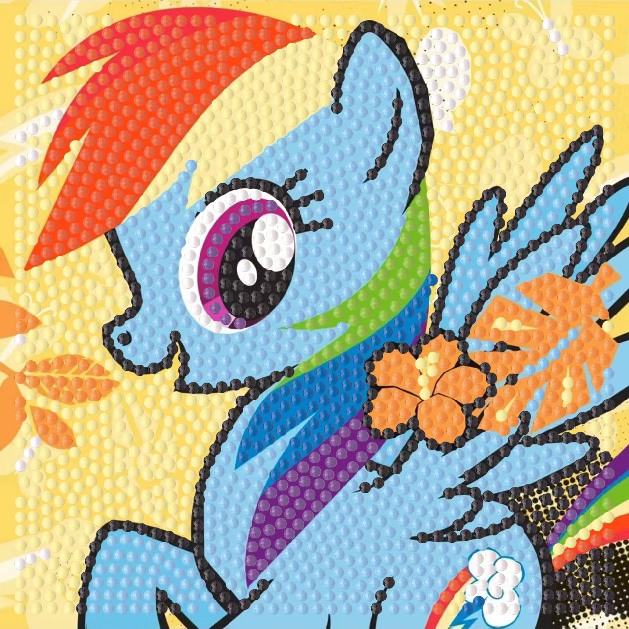 طقم رسم بالألماس للأطفال بتصمي - مراجعة Art Craft Unicorn وسعره