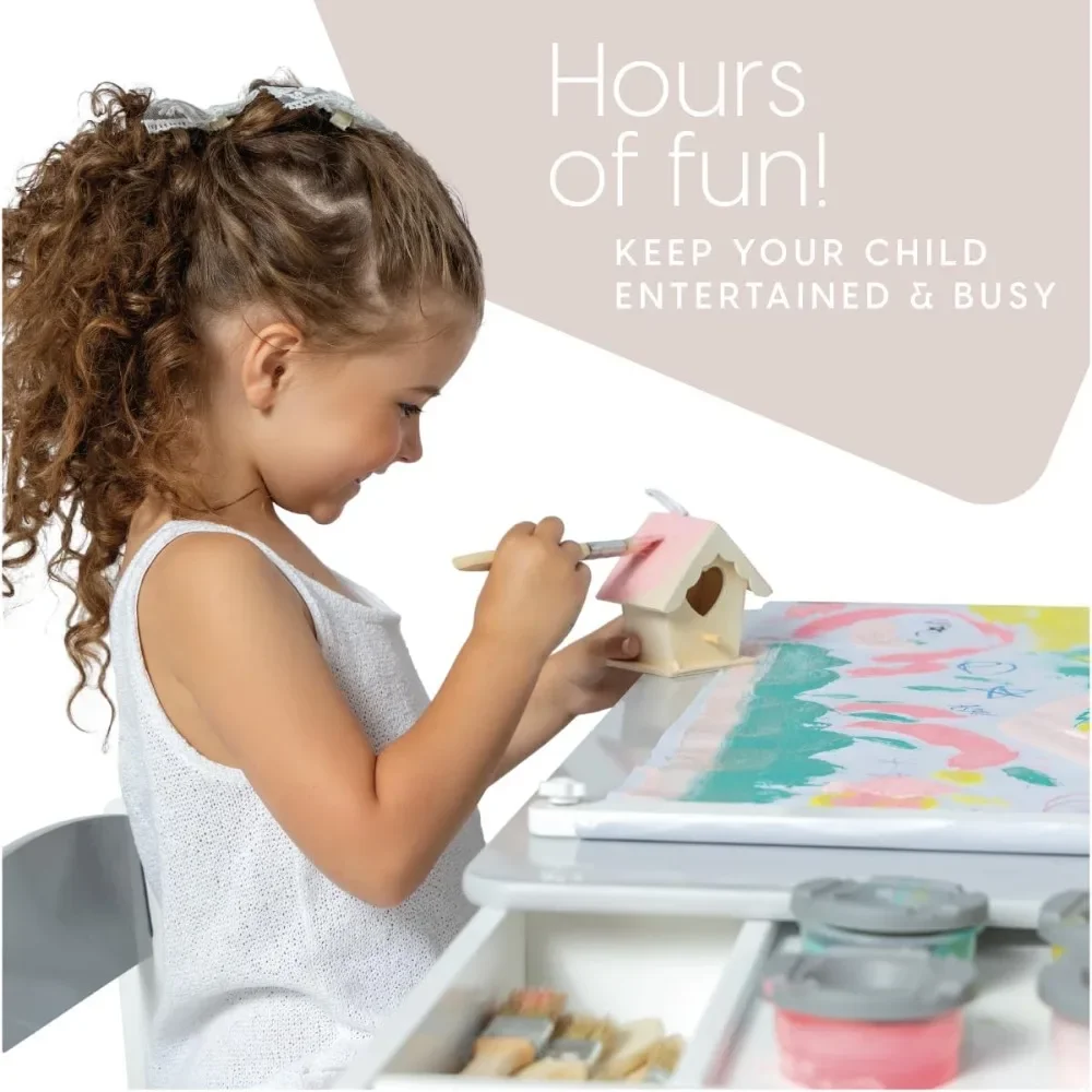 # مجموعة طاولة فنية للأطفال مع - مراجعة Art Craft Toddlers وسعره