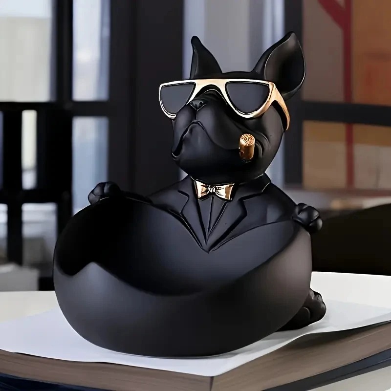 تمثال كلب بولدوغ بتصميم نظارات - مراجعة Art And Craft Sunglasses وسعره