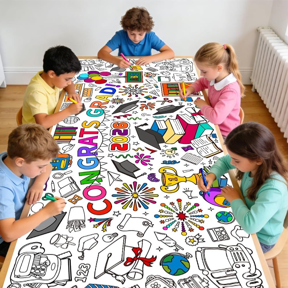 ملصق تلوين للتخرج اصنعه بنفسك، - مراجعة Art Craft Doodle وسعره