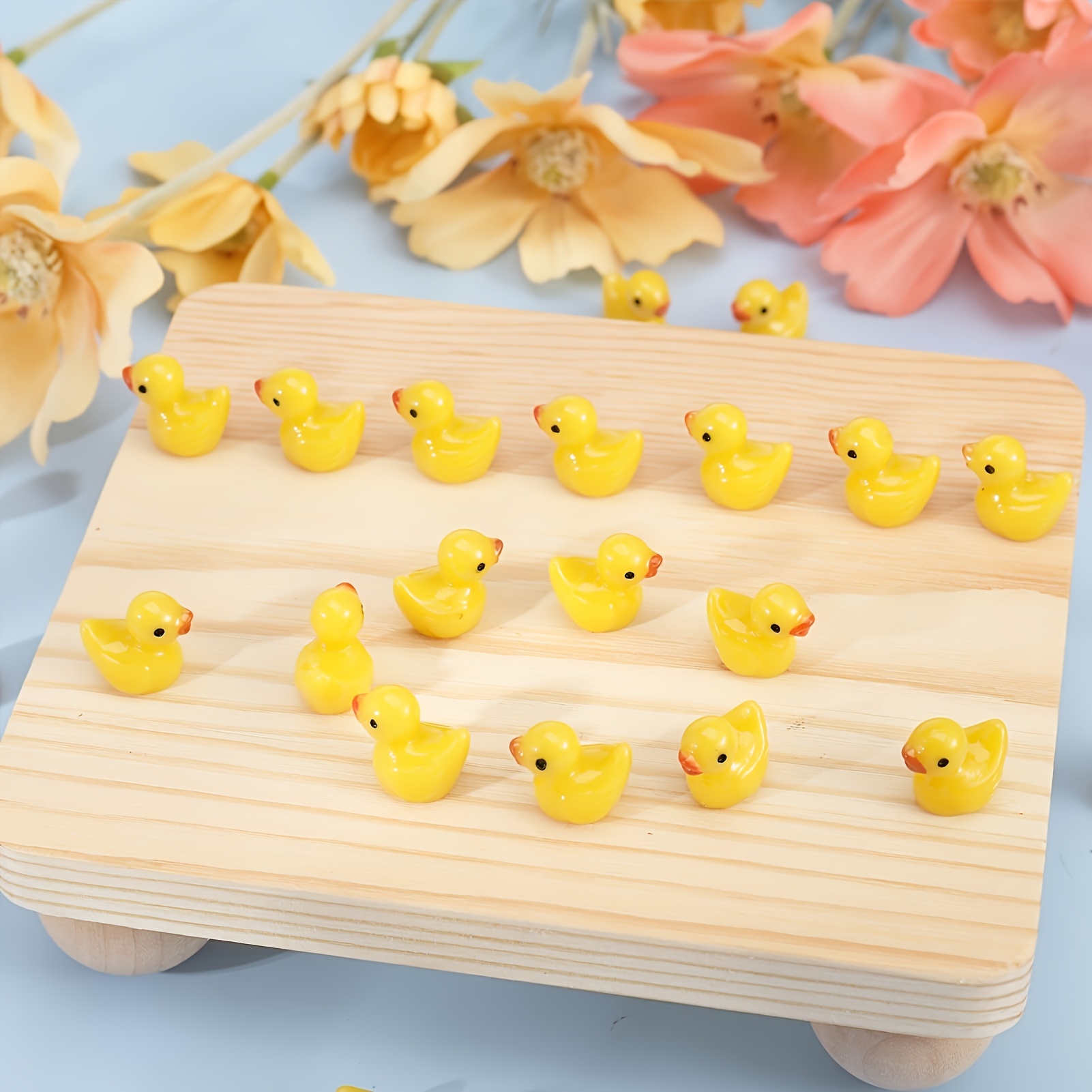100 قطعة من تماثيل البط الصغير - مراجعة Art Craft Duck وسعره