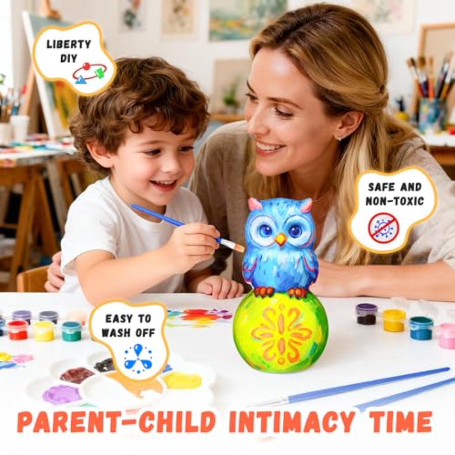 طقم رسم على المصابيح، فنون وحر - مراجعة Art Craft Kits وسعره