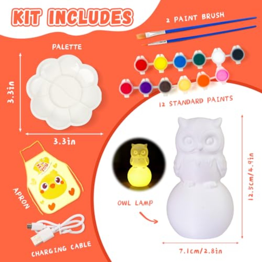 طقم رسم على المصابيح، فنون وحر - مراجعة Art Craft Kits وسعره