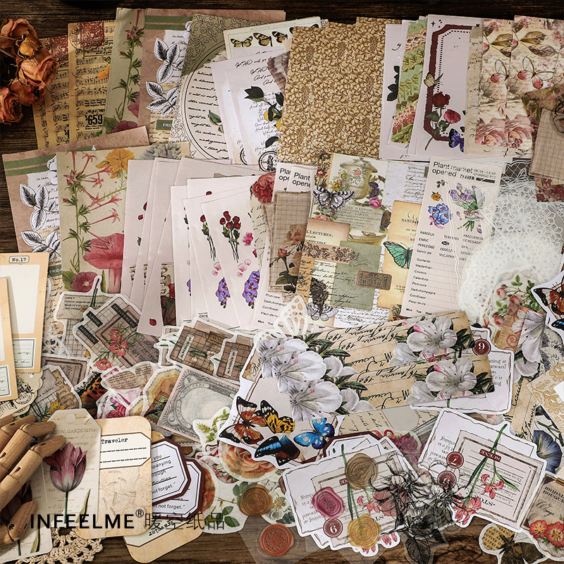 حزمة واحدة/260 قطعة من ملصقات  - مراجعة Art Craft Notebook وسعره