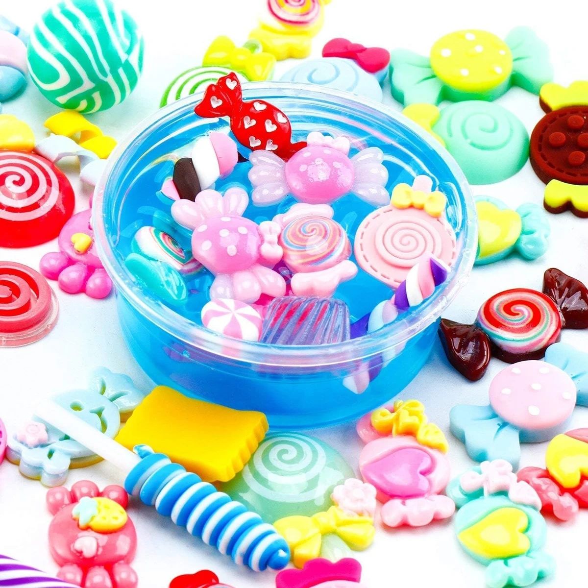 30 قطعة حلوى عشوائية الوحل الس - مراجعة Art Craft Resin وسعره