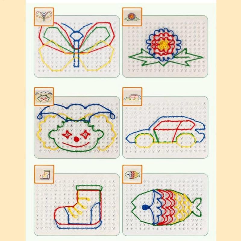 لوحة خيط للأطفال ألعاب خيوط مل - مراجعة Art Craft Toddlers وسعره