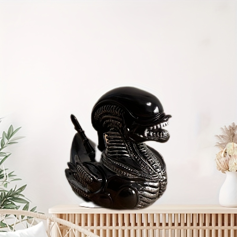 تمثال راتنج البطة الغريبة، زخر - مراجعة Art Craft Duck وسعره