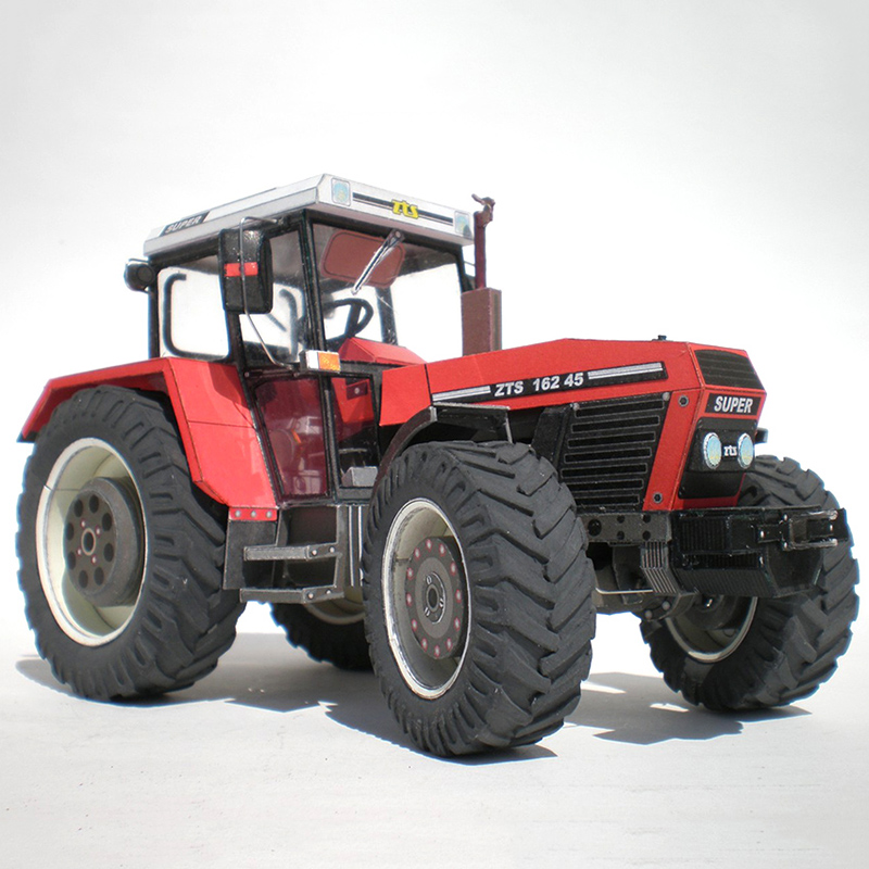 Zetor 162 45 جرار 1:32 التشيكي - مراجعة Art Craft Center وسعره