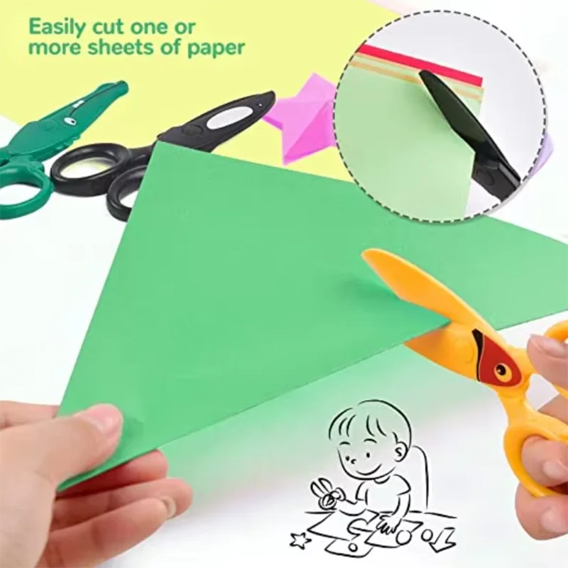 مقصات أطفال يدوية الصنع للتدري - مراجعة Art Craft Preschool وسعره