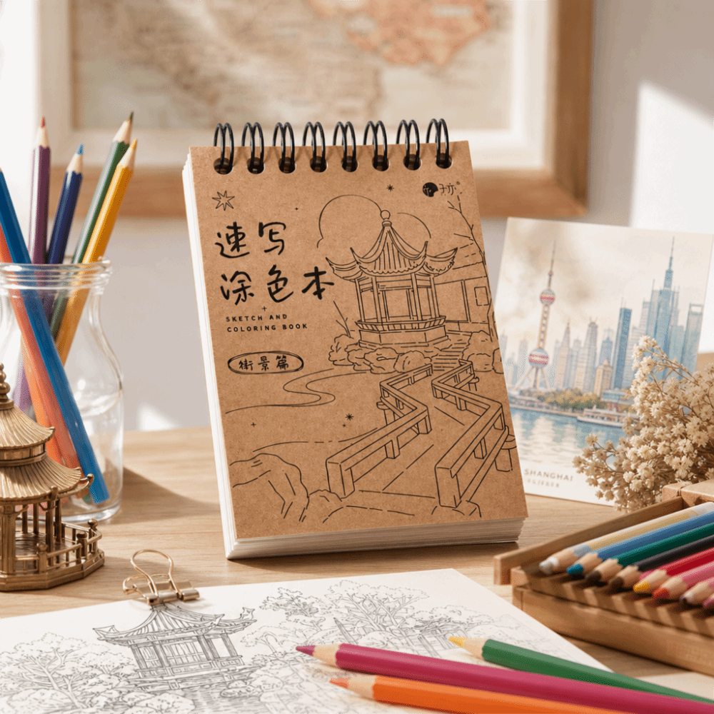 دفتر تخطيط ورسم فني فارغ بخطوط - مراجعة Art Craft Notebook وسعره