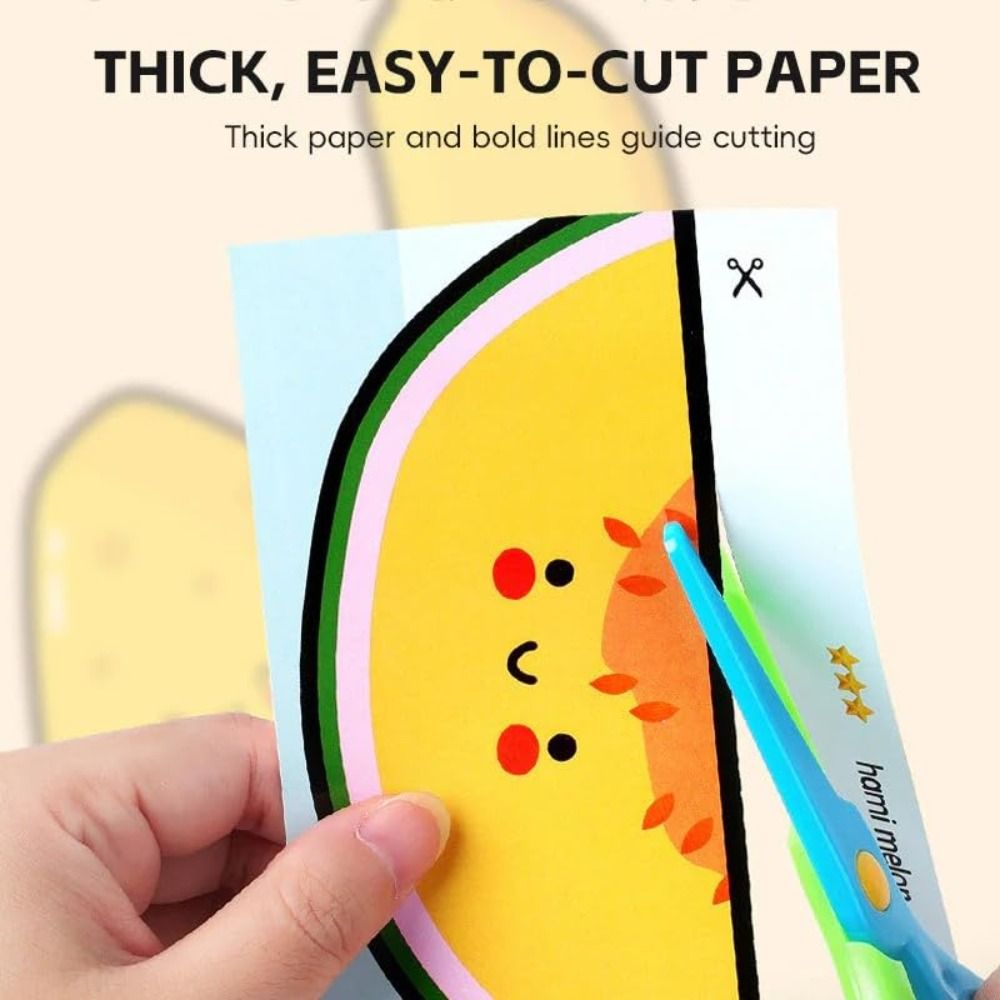 مجموعات قطع الورق الآمنة للأطف - مراجعة Art Craft Preschool وسعره