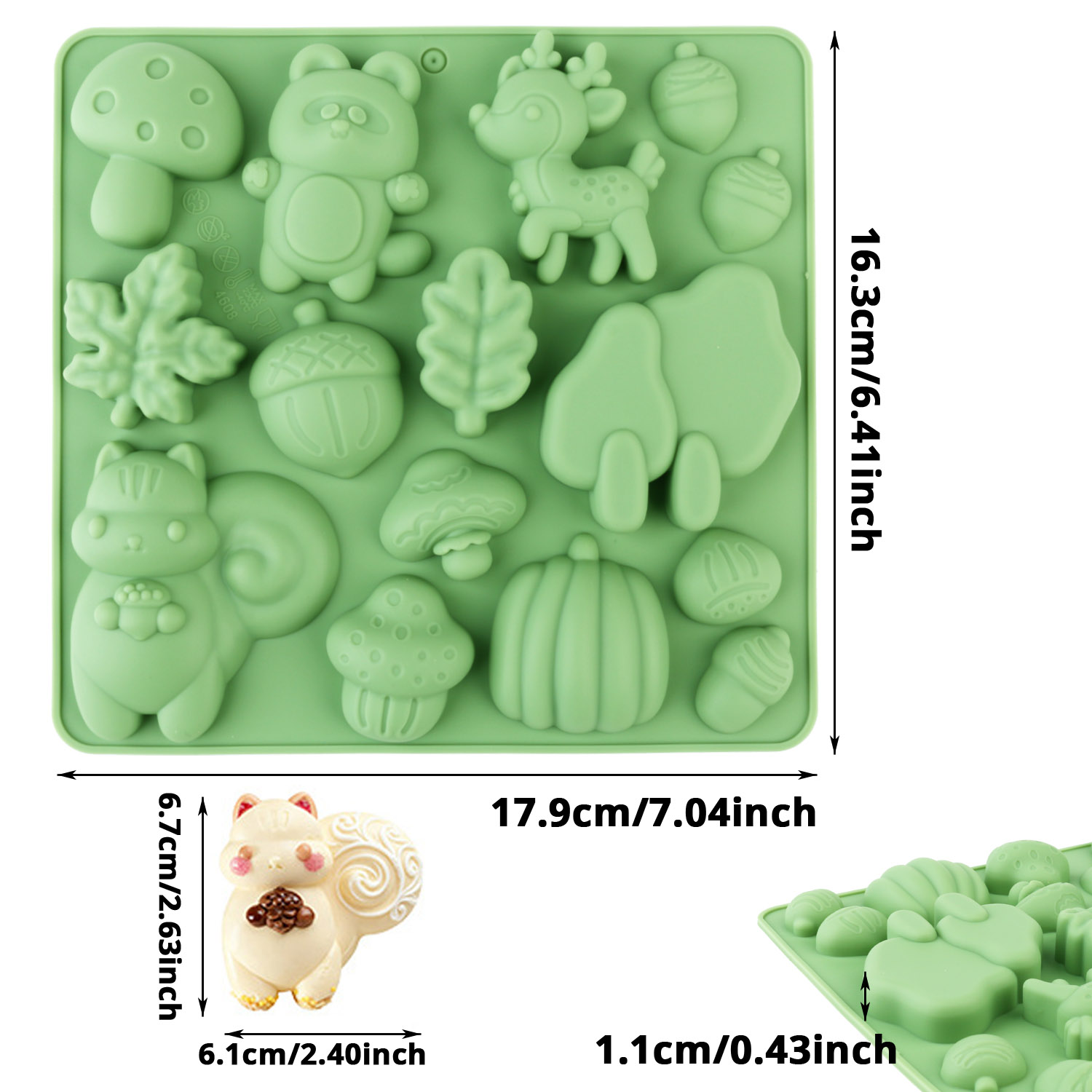 قالب كيك سيليكون على شكل حيوان - مراجعة Art Craft Resin وسعره