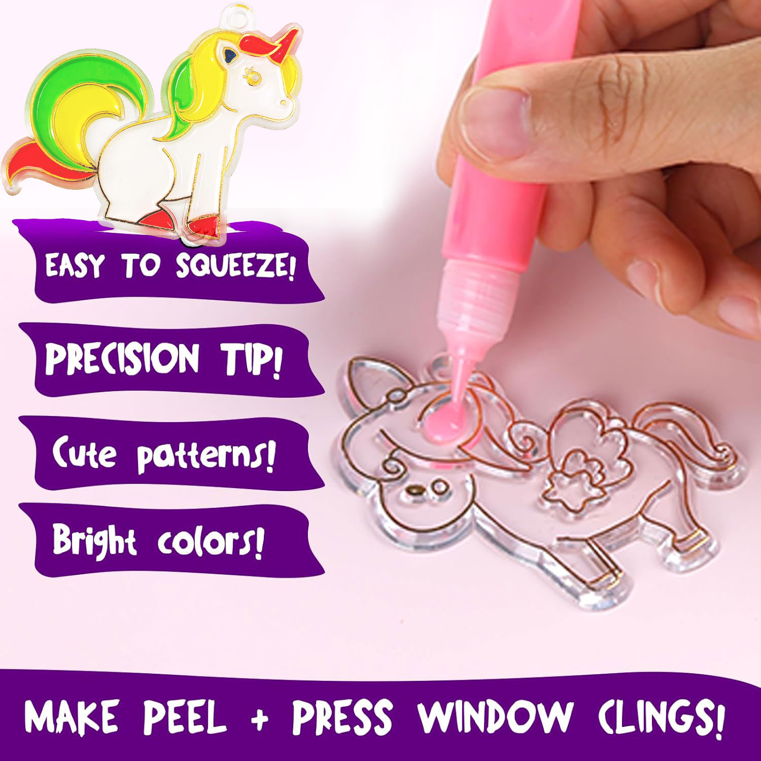 اصنع بنفسك معلقات نوافذ وسلاسل - مراجعة Art Craft Unicorn وسعره