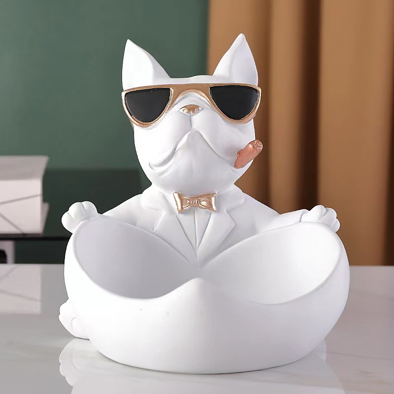 تمثال كلب بولدوغ أنيق، صندوق ت - مراجعة Art And Craft Sunglasses وسعره