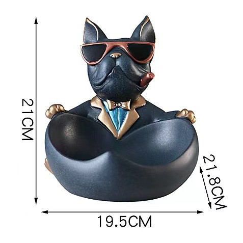 تمثال كلب بولدوغ أنيق، صندوق ت - مراجعة Art And Craft Sunglasses وسعره