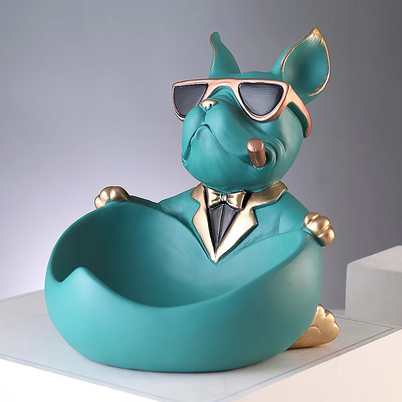 تمثال كلب بولدوغ أنيق، صندوق ت - مراجعة Art And Craft Sunglasses وسعره