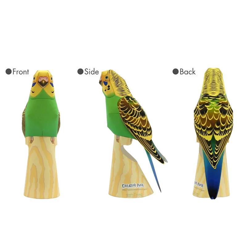 الببغاء الببغاء الطيور اليدوية - مراجعة Art Craft Center وسعره