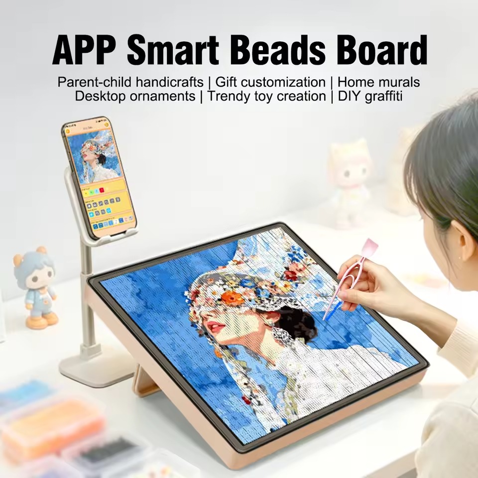 لوحة حرفية بإضاءة LED تعمل بمن - مراجعة Art Craft Board وسعره