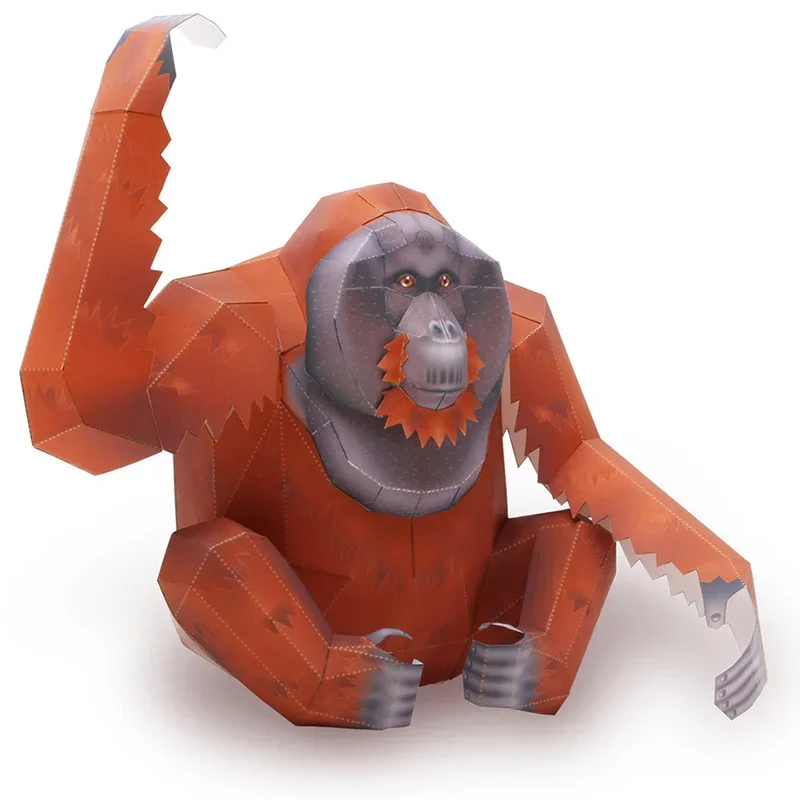 Orangutan الغوريلا اوريغامي ال - مراجعة Art Craft Center وسعره