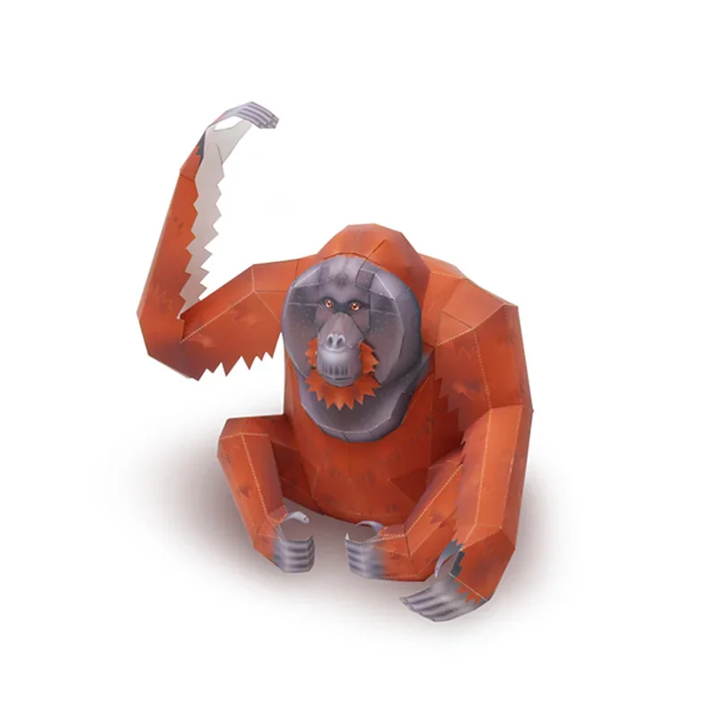 Orangutan الغوريلا اوريغامي ال - مراجعة Art Craft Center وسعره