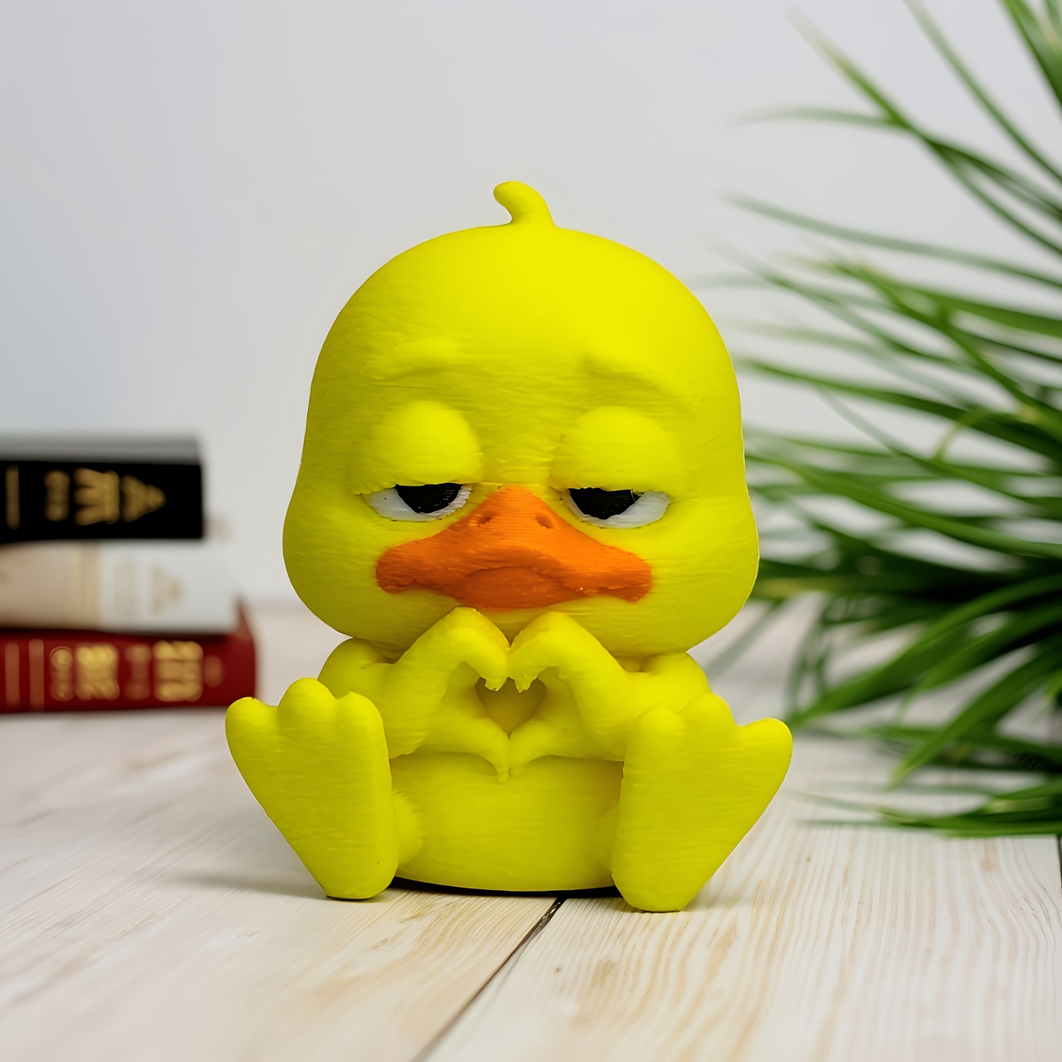 1 قطعة لطيف القلب الأيدي بطة د - مراجعة Art Craft Duck وسعره