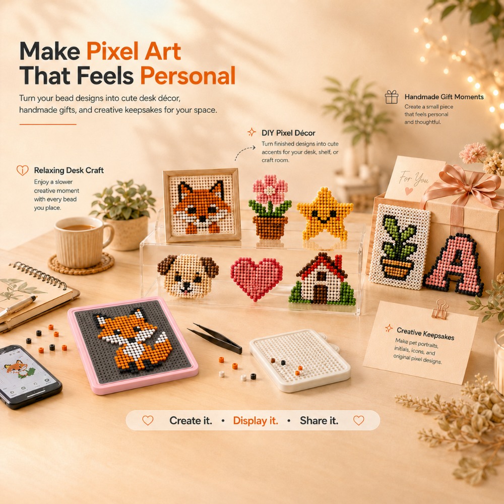 لوحة إضاءة LED ذكية بخرزات قاب - مراجعة Art Craft Board وسعره