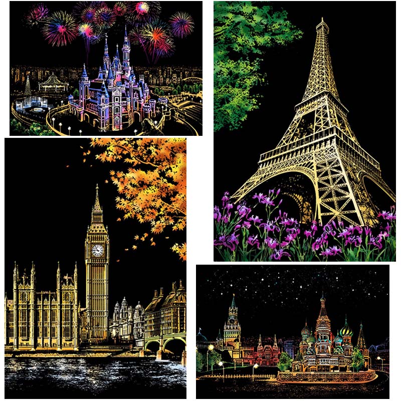 جديد الإبداعية ماجيك خدش الفن  - مراجعة Art Craft Notebook وسعره
