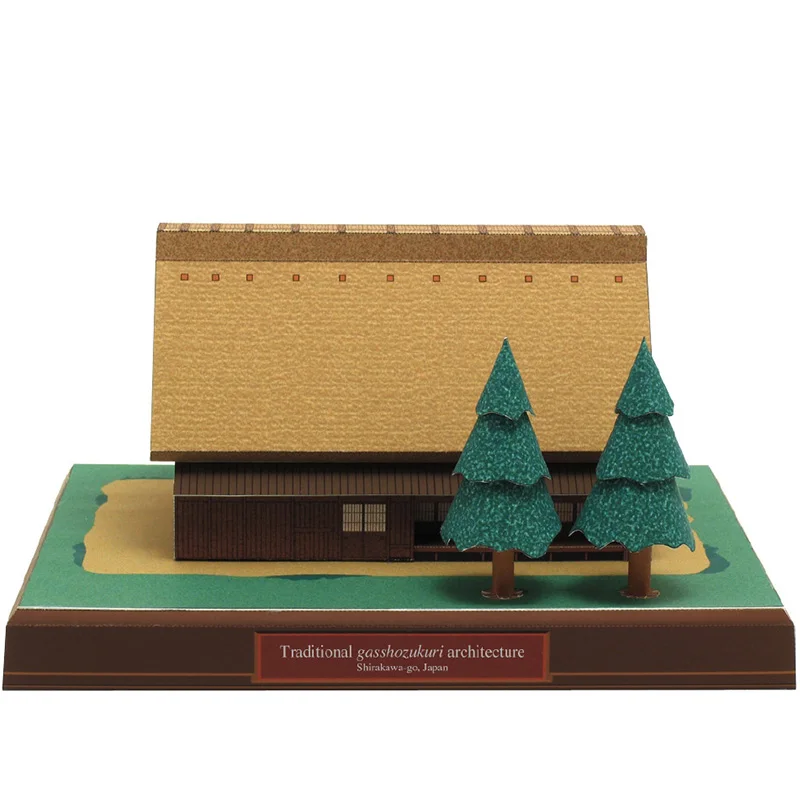اليابان كوخ Gasshozukuri البسي - مراجعة Art Craft Center وسعره