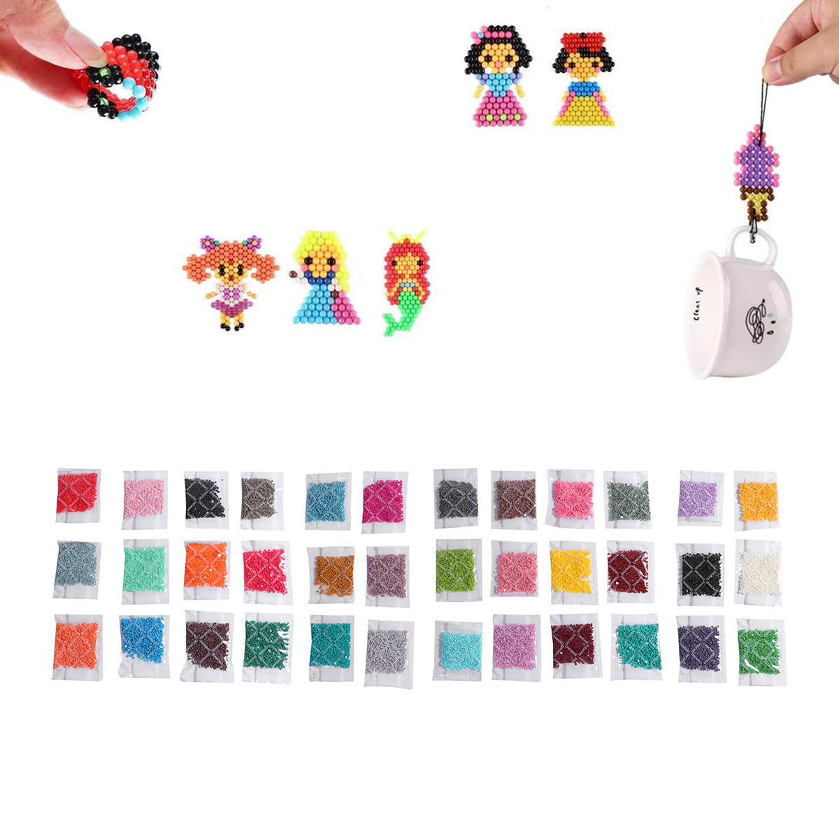 36 قطعة من أحجار الراين المستد - مراجعة Art Craft Kits وسعره